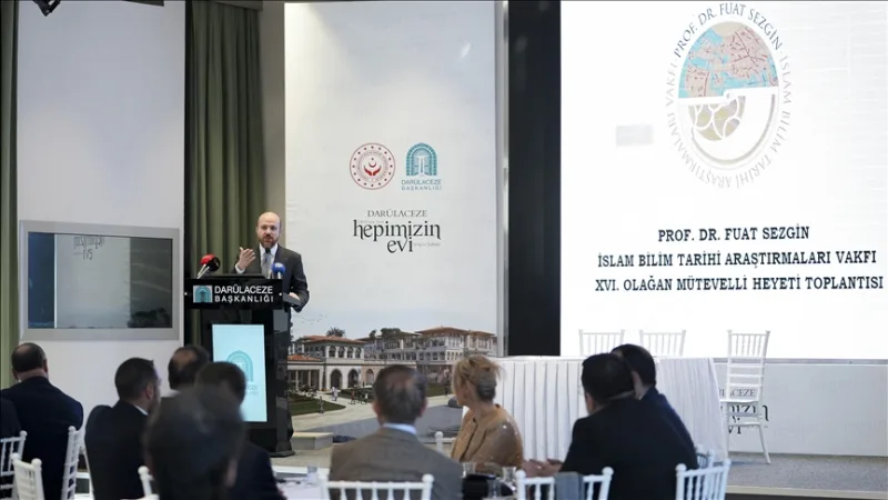 Fuat Sezgin Islāma zinātnes vēstures pētniecības fonda 16. kārtējā pilnvaroto padomes sēde notika