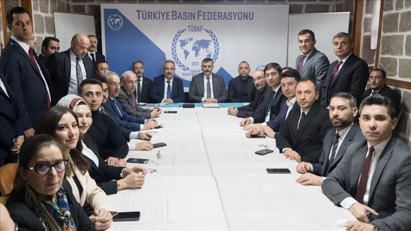 Le ministre de l'Intérieur Çiftçi a rencontré les journalistes