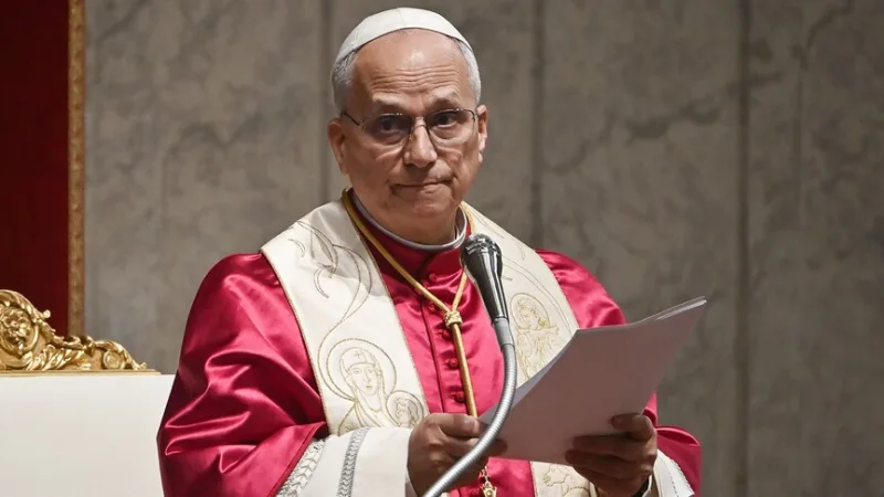 Popiežius Leonas XIV: Pasaulį griauna saujelė tironų