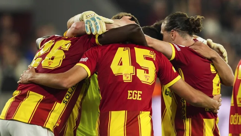 Nadzieja klubu Göztepe, który skupia się na dwóch ostatnich meczach w Lidze Konferencji UEFA: Trabzonspor